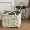 Premium Portable Flower-Design Laundry Basket
