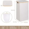 Household Oxford Cloth Foldable Laundry Basket With Lid