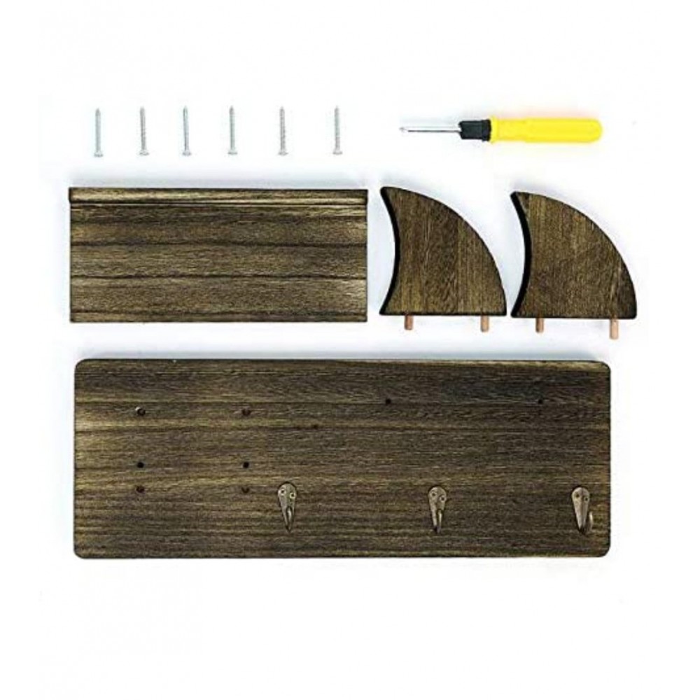 Vintage Guitar Storage Rack Wooden Wall Storage Rack Hook