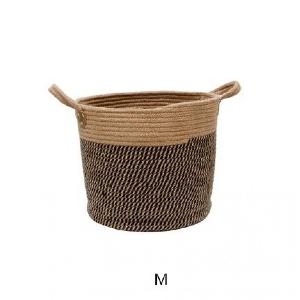 Cotton Linen Storage Laundry Basket