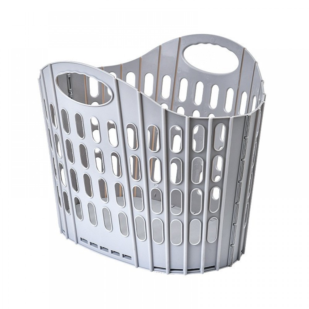 Plastic Household Toilet Folding Dirty Laundry Basket