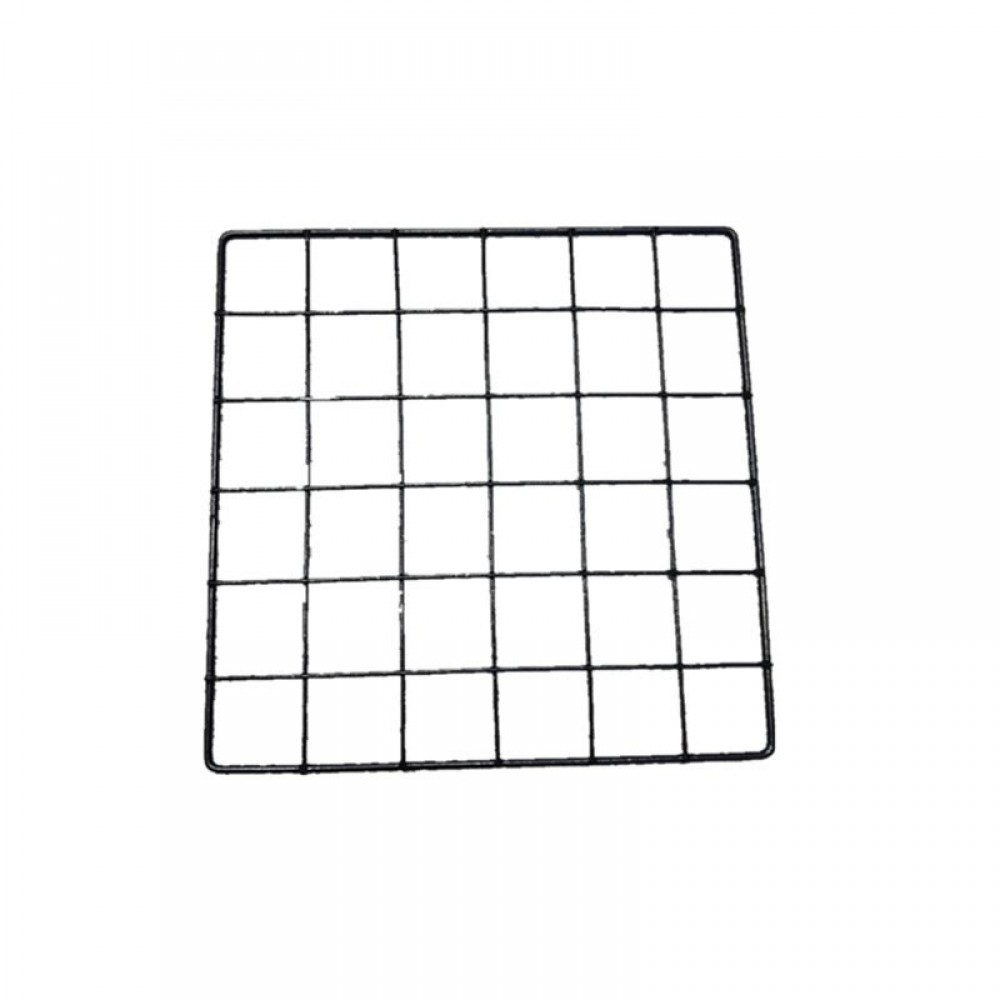 Grid wall storage rack