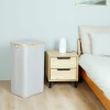 Household Oxford Cloth Foldable Laundry Basket With Lid