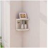 Corner Shelf Storage Rack Wall Hanging Wall Shelf Wall Corner Shelf Corner Triangle Partition