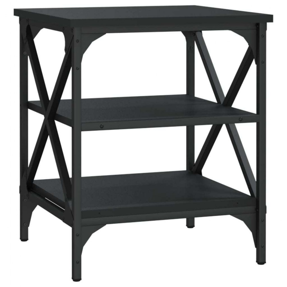 Side Tables, 2 pcs., 40x Wood-based material   Side Tables