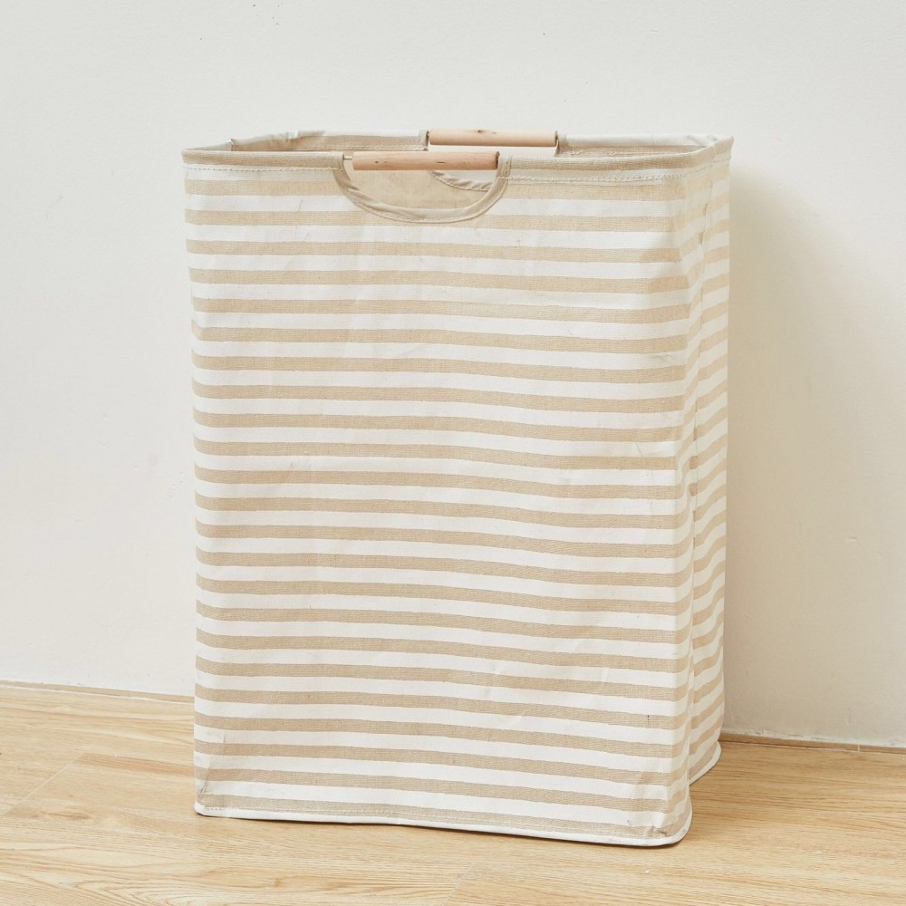 Cotton And Linen Laundry Basket Household Dirty Clothes Basket Folding Hand Cloth