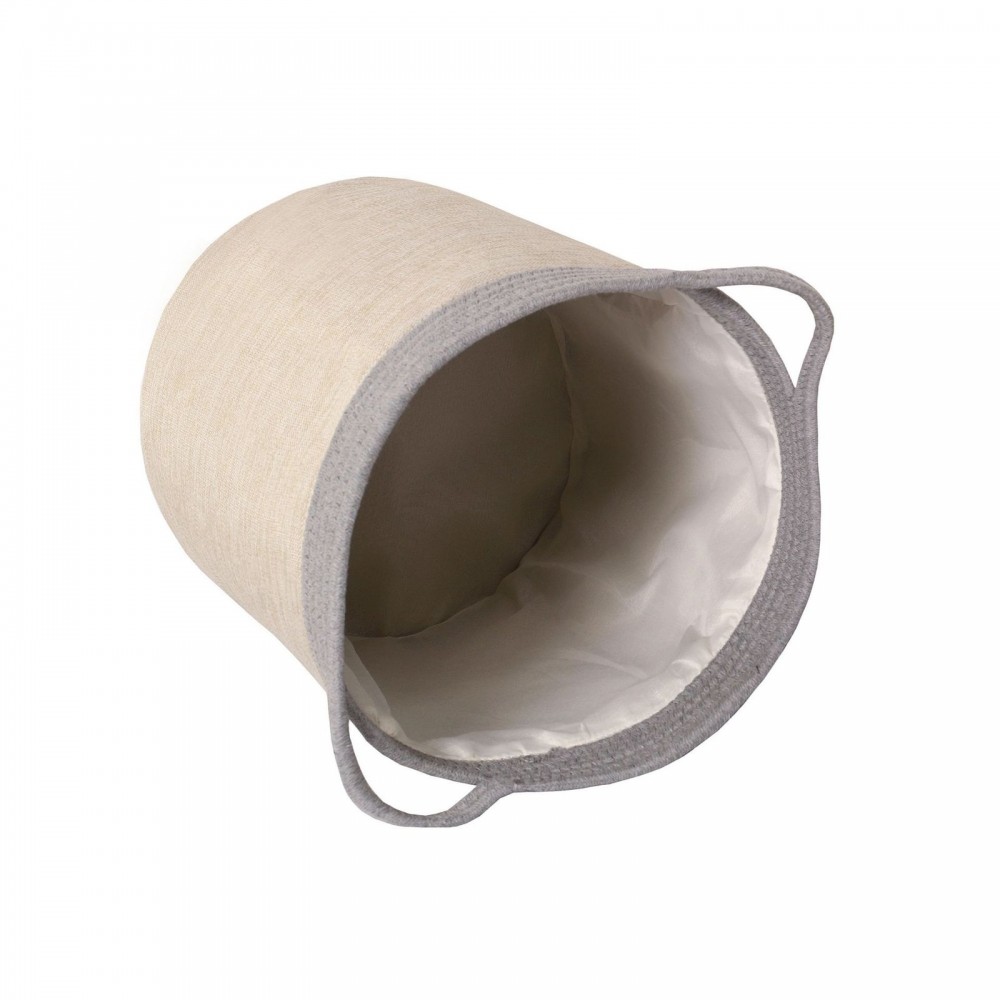 Nordic Style Cloth Laundry Storage Bucket Bathroom Laundry Basket