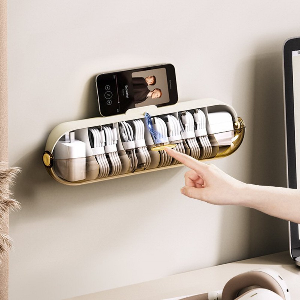 Data Cable Storage Box Wall Mounted