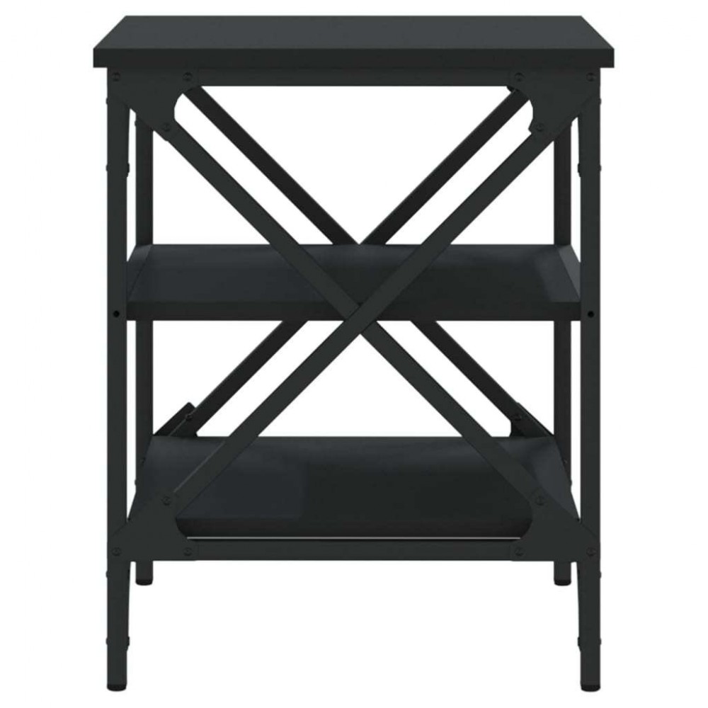 Side Tables, 2 pcs., 40x Wood-based material   Side Tables