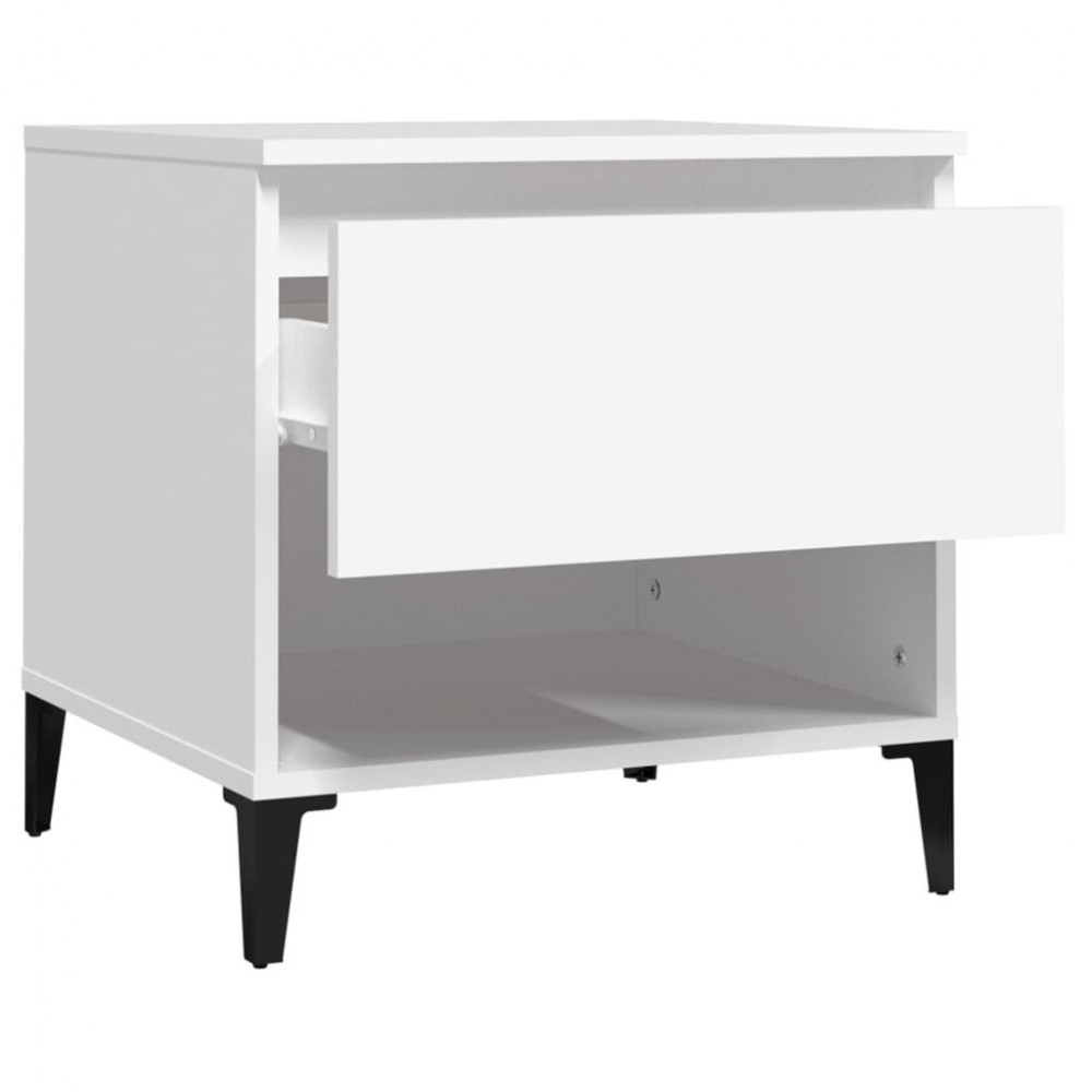 Side Table 50x Wood Material   Side Tables 2 pcs.