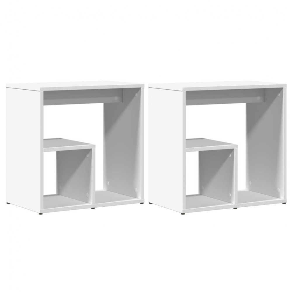 Side Tables 2 pcs. 50x Wood-based material