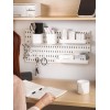 Hole Board Shelf Accessories Wall Grid Storage Rack Wall Hanging