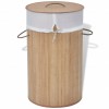 - Round Laundry Basket Natural Round Laundry Basket