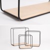 Punch-free Wall-mounted Iron Storage Folding Storage Rack
