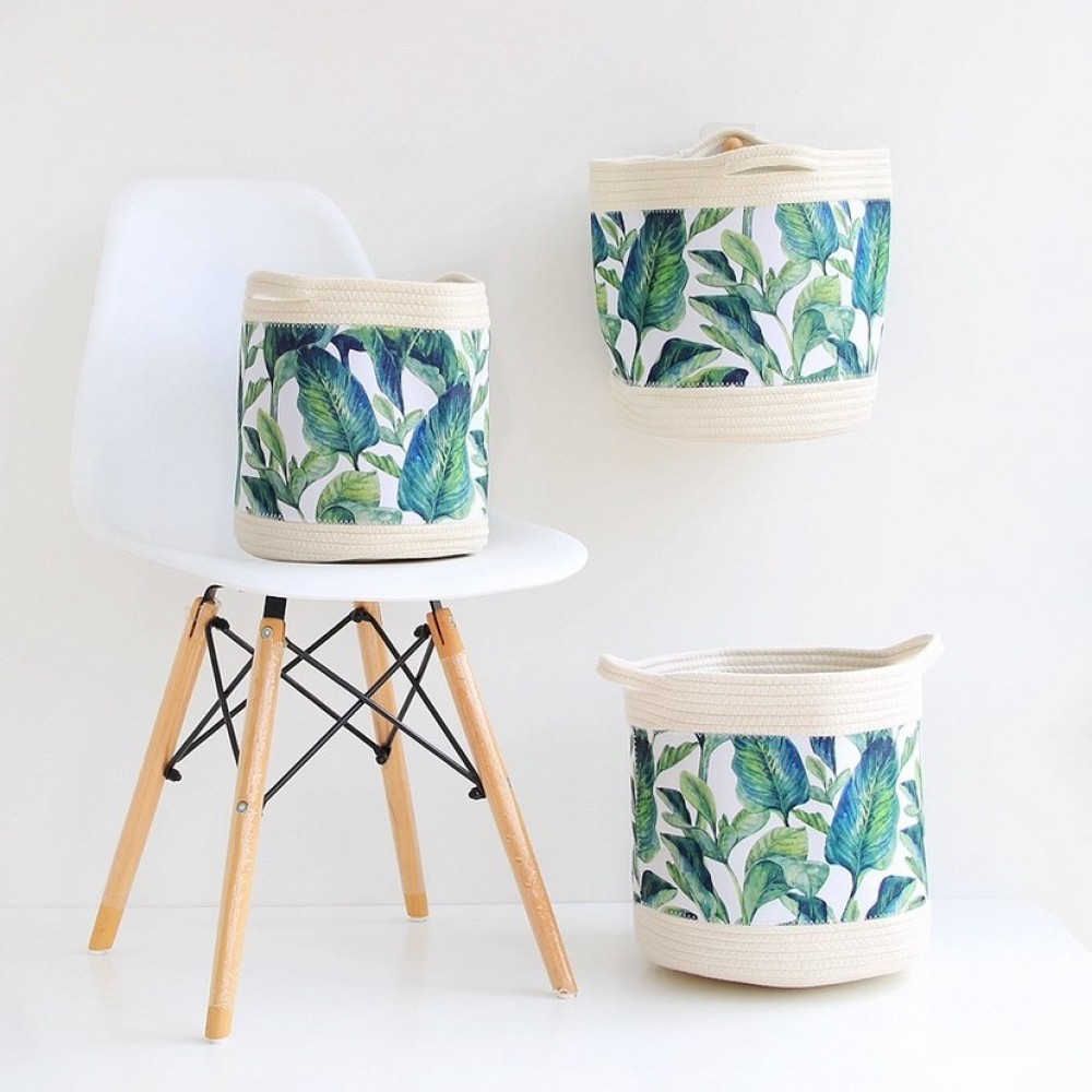 Household Folding Plant Cloth Laundry Basket